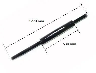 Tłumik emalia 1260mm do MF 1201