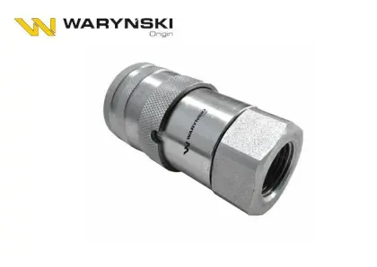 Gniazdo hydrauliczne suchoodcinające Waryński gwint wewnętrzny G1/4BSP WIFR14MW-WARYŃSKI