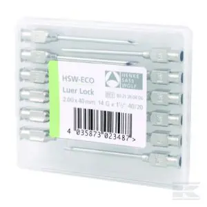 Igła wielorazowa 1.4x20mm Luer-Lock 12szt 1576021772