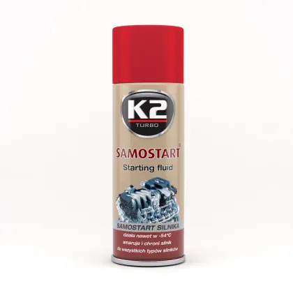 K2 Samostart silnika 400ml starting fluid T440