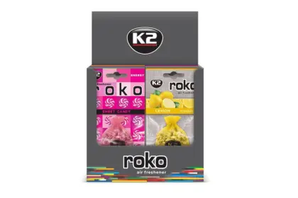 Odświeżacz powietrza K2 zapach samochodowy ROKO 20g woreczek ZAPACH/ROKO20G/V830