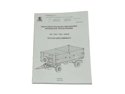 KATALOG PRZYCZEPA PRONAR T653