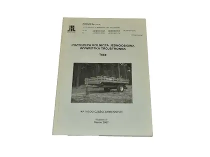 KATALOG PRZYCZEPA PRONAR T655