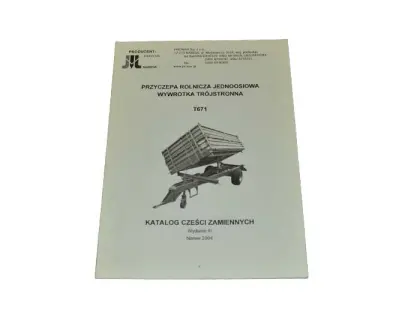 KATALOG PRZYCZEPA PRONAR T671
