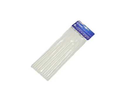 Klej topliwy uniwersalny biały 6szt 11,2mm 200 DED7564