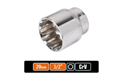 Klucz nasadowy dwunastokątny 1/2'' 20mm Teger T-W-KND113