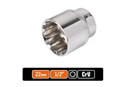 Klucz nasadowy dwunastokątny 1/2'' 22mm Teger T-W-KND115
