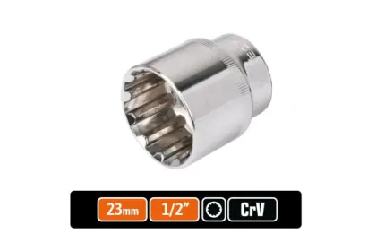 Klucz nasadowy dwunastokątny 1/2'' 23mm Teger T-W-KND116