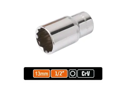 KLUCZ NASADOWY SZEŚCIOKĄTNY 1/2'' 13MM DŁUGI TEGER