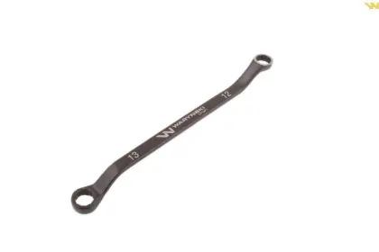 Klucz oczkowy odsadzony 12x13mm CRV standard ASME B107.9 Waryński WMK116
