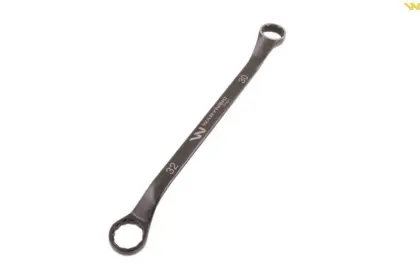 Klucz oczkowy odsadzony 30x32mm CRV standard ASME B107.9 Waryński WMK127