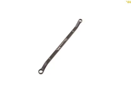 Klucz oczkowy odsadzony 6x7mm CRV standard ASME B107.9 Waryński WMK113