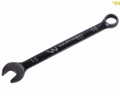 Klucz płasko-oczkowy 15mm CRV standard ASME B107-2010 WARYŃSKI WMK025-WARYŃSKI