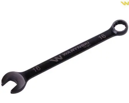 Klucz płasko-oczkowy 16mm CRV standard ASME B107-2010 Waryński WMK026-WARYŃSKI