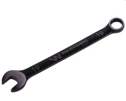Klucz płasko-oczkowy 19mm CRV standard ASME B107-2010 Waryński WMK029-WARYŃSKI