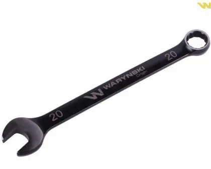 Klucz płasko-oczkowy 20mm CRV standard ASME B107-2010 Waryński WMK030-WARYŃSKI