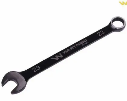 Klucz płasko-oczkowy 23mm CRV standard ASME B107-2010 Waryński WMK033-WARYŃSKI