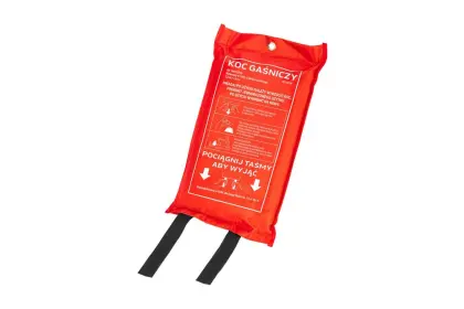 Koc gaśniczy szklany 1,2 x 1,8m 97-674