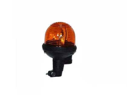 KOGUT LAMPA OSTRZEGAWCZA BŁYSKOWA 12V KOMPAKT FLEX NA RURKĘ