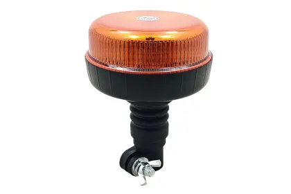 KOGUT LED LAMPA OSTRZEGAWCZA BŁYSKOWA 12-24V UCHWYT MIĘKKI