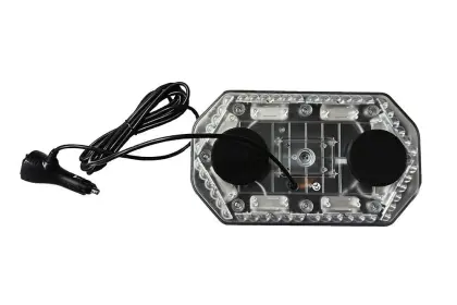 KOGUT LED LAMPA OSTRZEGAWCZA BŁYSKOWA BELKA 12-24V MAGNES LUB ŚRUBA