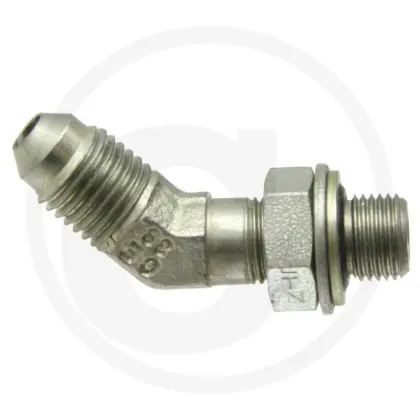 Kolanko hydr 45 stopni 3/4-1/4 z nakrętką 81528186