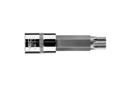 Końcówka spline na nasadce 1/2" M16 x 100 mm 08-746