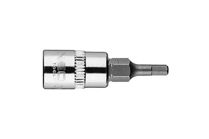 Końcówka sześciokątna na nasadce 1/4" H3 37mm 10-310