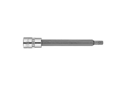 Końcówka sześciokątna na nasadce 1/4" H4 87mm długa 10-329