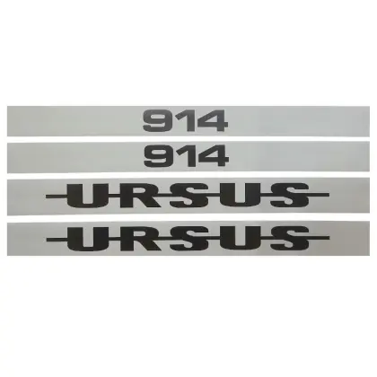 Komplet znaków - emblematów do Ursus 914 13057