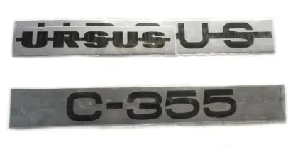Komplet znaków - emblematów do Ursus C-355 13133