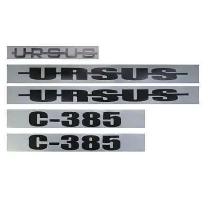 Komplet znaków - emblematów do Ursus C-385 13137