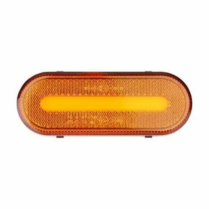 LAMPA OBRYSOWA LED POMARAŃCZOWA NEON