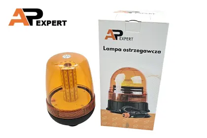 LAMPA OSTRZEGAWCZA ,,KOGUT`` LED 12-24V UCHWYT SZTYWNY ZAMIENNIK AGH810CB