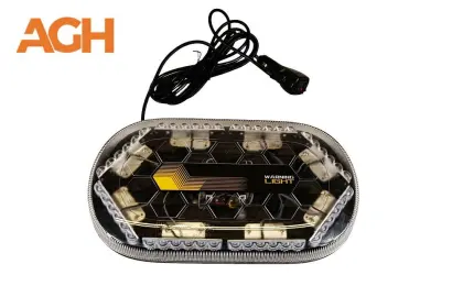 LAMPA OSTRZEGAWCZA ,,KOGUT`` LED BELKA 12-24V MAGNES ZAMIENNIK AGH863D