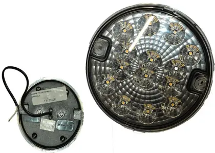 LAMPA TYLNA COFANIA LED OKRĄGŁA