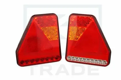 LAMPA TYLNA LED 12-24V GLO-TRAC PRAWA