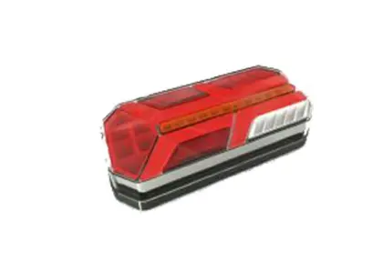 LAMPA TYLNA LED 7 FUNKCJI NEON 12/24V PRAWA