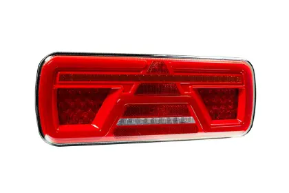 LAMPA TYLNA ZESPOLONA LED, LEWA, 10-30V, 5 FUNKCJI Z DYMAMICZNYM KIERUNKOWSKAZEM