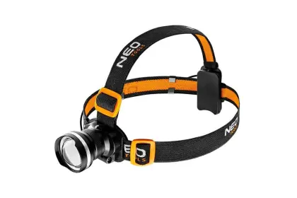 Latarka czołowa bateryjna 400 LM zoom CREE R5 3 x AAA 99-200