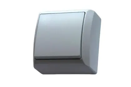 Łącznik biały pojedynczy ŁN-1B/00