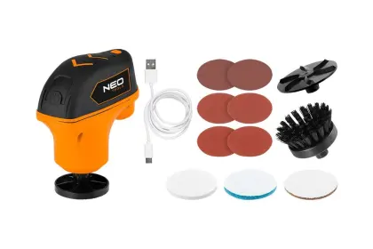 Mini urządzenie wielofunkcyjne/polerka 4V Li-Ion USB-C NEO TOOLS 04-604