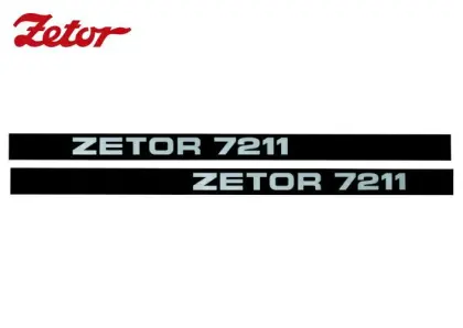 Naklejka maski do Zetor 7211 472573 NAKLEJKA-7211