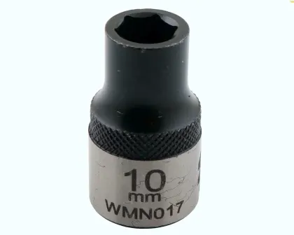 Nasadka sześciokątna 1/2 10mm CRV50BV30 DIN 3124 WARYŃSKI WMN017