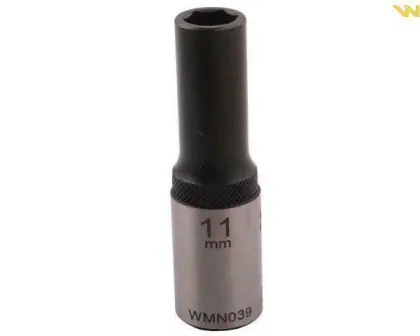 Nasadka sześciokątna 1/2 11mm dł CRV50BV30 DIN 3124 WARYŃSKI WMN039