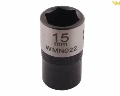Nasadka sześciokątna 1/2 15mm CRV50BV30 DIN 3124 WARYŃSKI WMN022