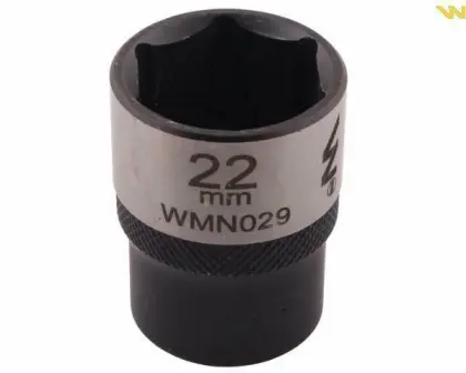 Nasadka sześciokątna 1/2 22mm CRV50BV30 DIN 3124 WARYŃSKI WMN029