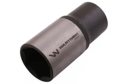 Nasadka sześciokątna 1/2 29mm długa CRV50BV30 DIN 3124 Waryński WMN057