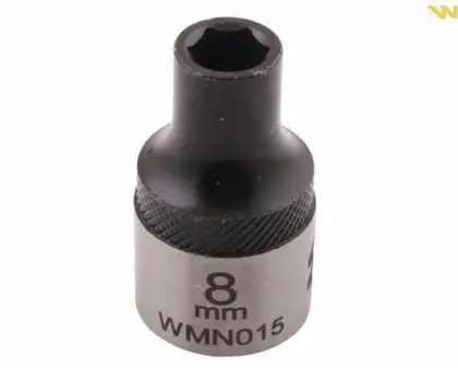 Nasadka sześciokątna 1/2 8mm CRV50BV30 DIN 3124 WARYŃSKI WMN015