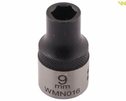 Nasadka sześciokątna 1/2 9mm CRV50BV30 DIN 3124 WARYŃSKI WMN016